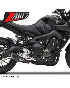 YAMAHA XSR 900 2016-2019 Full exhaust ZARD CONICAL Black CC ZY106SKO+P2KIT